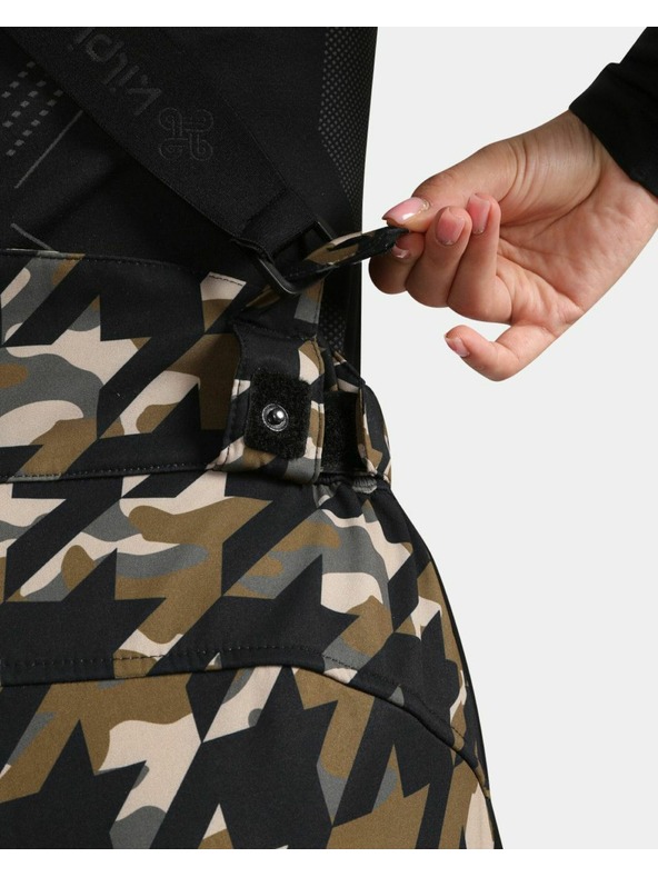 Kilpi Дамски софтшел ски панталони Kilpi TORIEN-W Khaki
