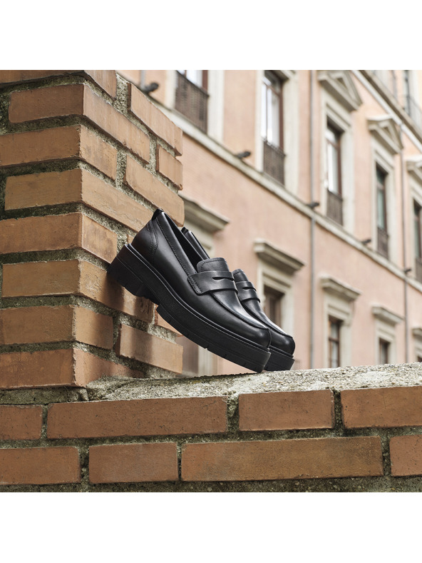 Geox Черни дамски мокасини Spherica Ec7