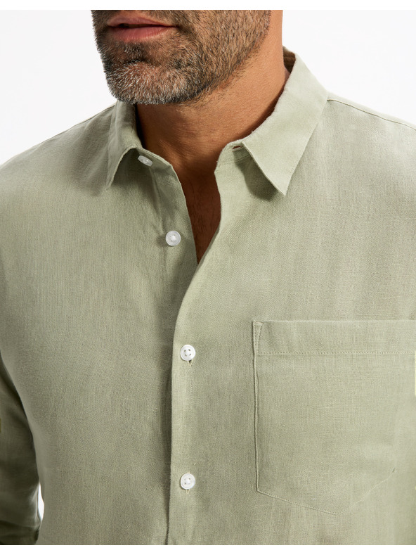 Celio Ленена риза Daflix Celio