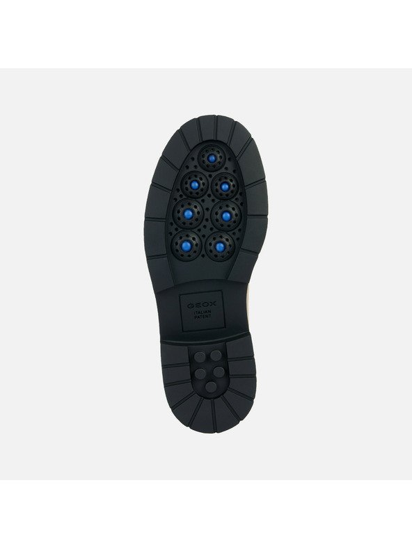 Geox Бежови дамски мокасини Geox Spherica Ec7