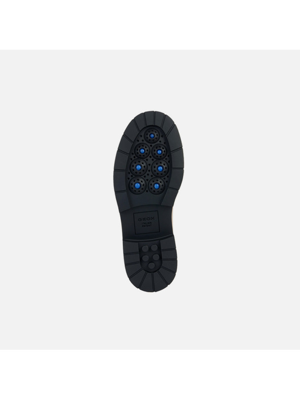 Geox Бежови дамски мокасини Geox Spherica Ec7