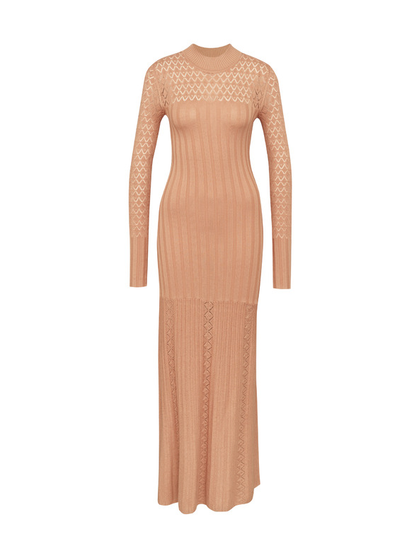 Orsay Светлокафява дамска макси рокля ORSAY