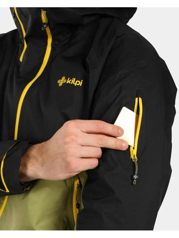Kilpi Мъжко непромокаемо яке за открито Kilpi METRIX-M Green
