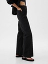 GAP Хаки панталони High Stride wide-leg ankle GAP
