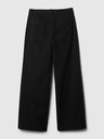 GAP Хаки панталони High Stride wide-leg ankle GAP
