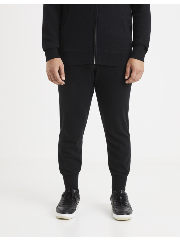 Celio Черно мъжко долнище Celio