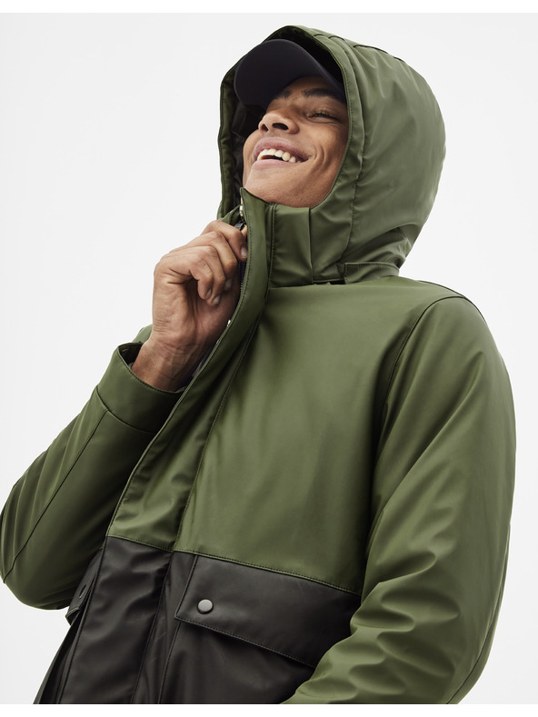 Celio Тъмнозелено яке Celio Supheatgum