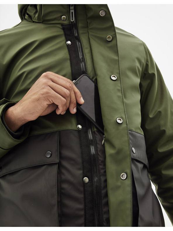 Celio Тъмнозелено яке Celio Supheatgum