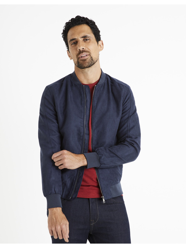 Celio Тъмно син мъжки бомбър Celio Cutuk