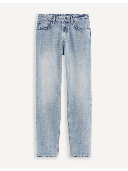 Celio Светлосини мъжки дънки Celio C15 с права кройка Dostraight