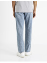 Celio Светлосини мъжки дънки Celio C15 с права кройка Dostraight