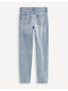 Celio Светлосини мъжки дънки Celio C15 с права кройка Dostraight