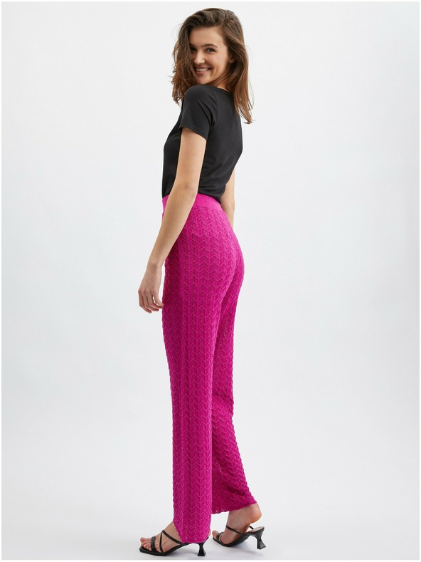 Orsay Розов дамски панталон ORSAY