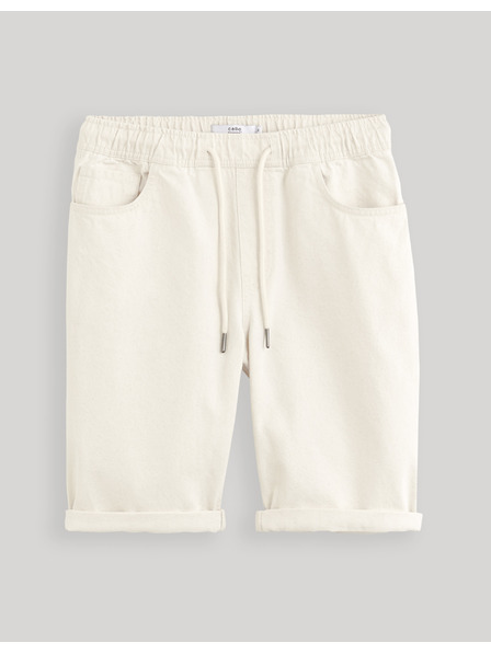 Celio Кремави мъжки дънкови шорти Celio Dojogdenbm