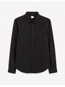 Celio Черна мъжка риза Celio Gagusti2