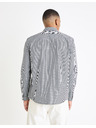 Celio Черна мъжка шарена риза Celio Gaopur