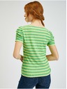 Orsay Жълто-зелена дамска тениска на райе ORSAY