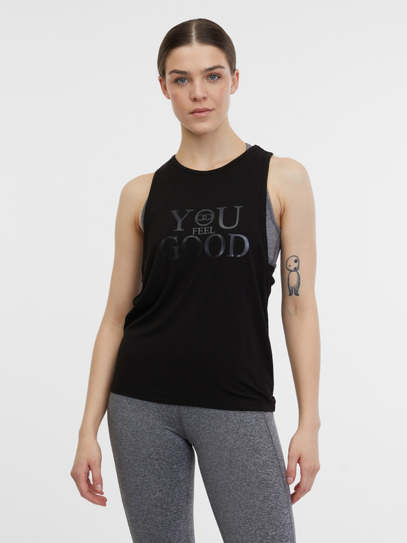 Orsay Черен дамски спортен потник ORSAY