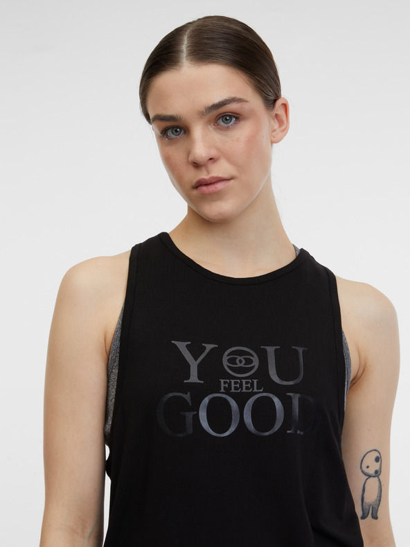 Orsay Черен дамски спортен потник ORSAY