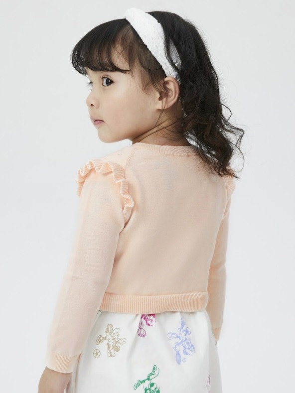 GAP Бебешка жилетка с волан GAP