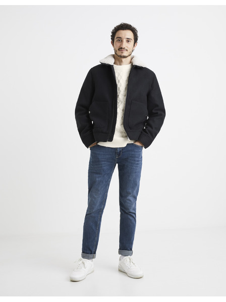 Celio Тъмносиньо яке Celio Vujackwoo2