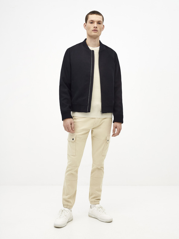 Celio Кремави мъжки панталони Celio Solyte