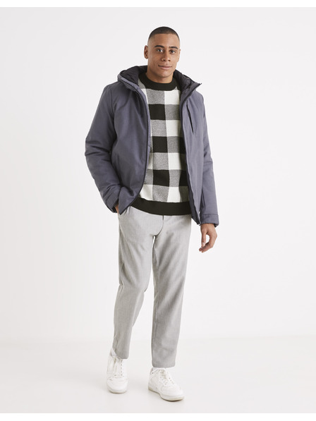 Celio Сиви мъжки панталони Celio 24H Avoclair