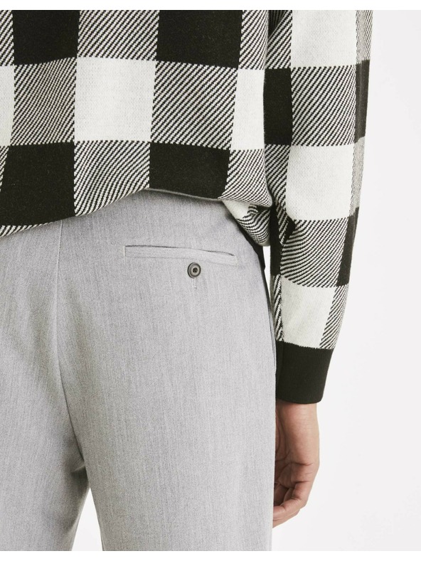 Celio Сиви мъжки панталони Celio 24H Avoclair