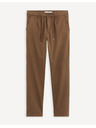 Celio Кафяв мъжки панталон Celio Cochicrop