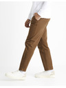 Celio Кафяв мъжки панталон Celio Cochicrop