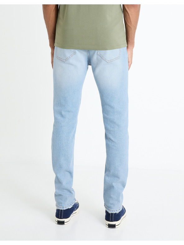 Celio Светлосини мъжки дънки с тясна кройка Celio Fostroy