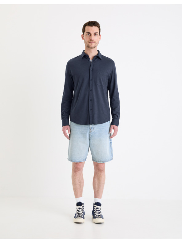 Celio Тъмносиня мъжка риза Celio Gaselle