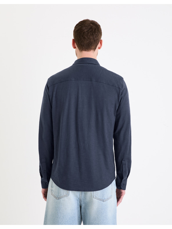 Celio Тъмносиня мъжка риза Celio Gaselle
