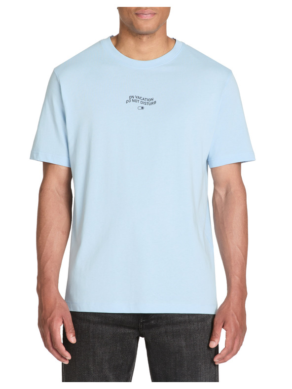 Celio Светлосиня мъжка тениска Celio Jeword