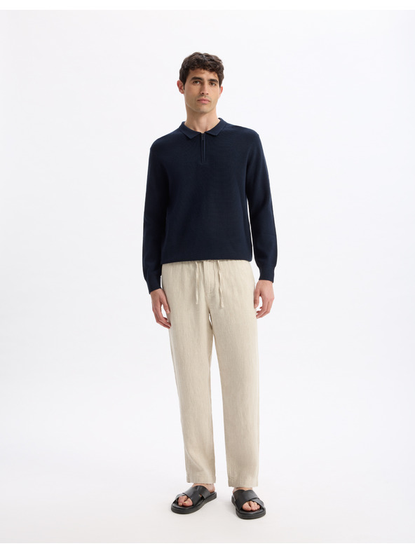 Celio Тъмно син мъжки пуловер Celio Leviathan