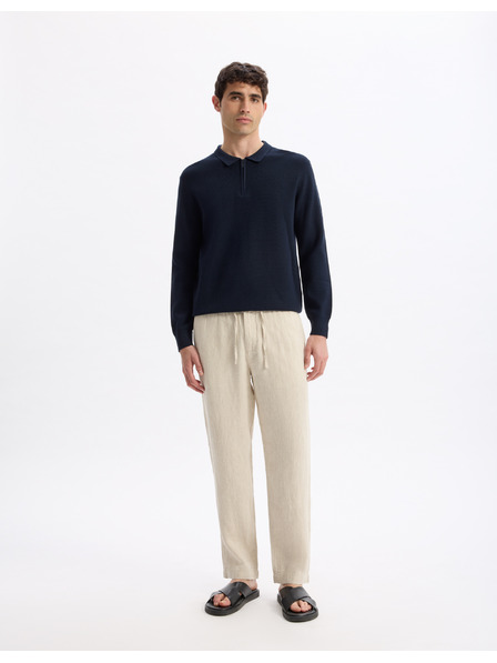 Celio Тъмно син мъжки пуловер Celio Leviathan