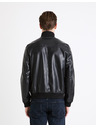 Celio Черно мъжко кожено яке Celio Gumati
