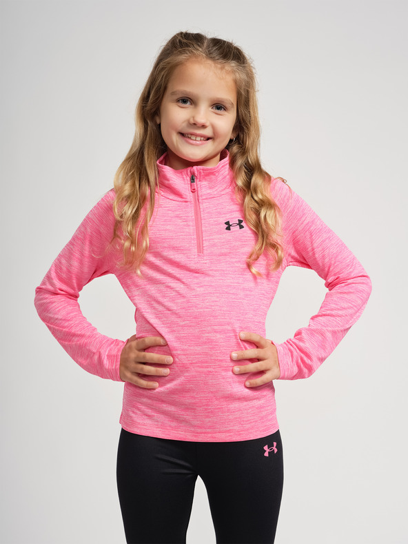 Under Armour Момичешки комплект Under Armour UA 1/4 ZIP LEGGING SET