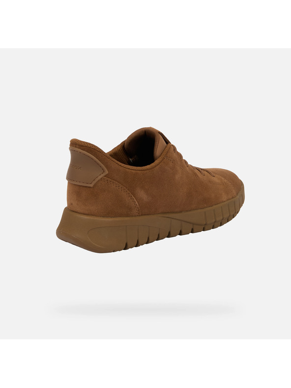 Geox Кафяви дамски маратонки Geox Flextride Plus Fast in