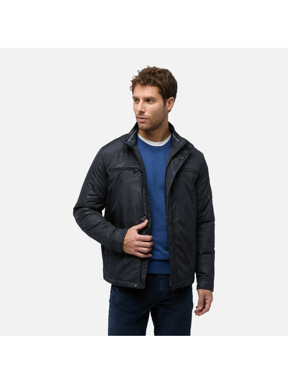 Geox Тъмносива мъжка шуба Geox Jharrod