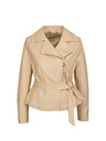 Orsay Бежово дамско яке от изкуствена кожа ORSAY