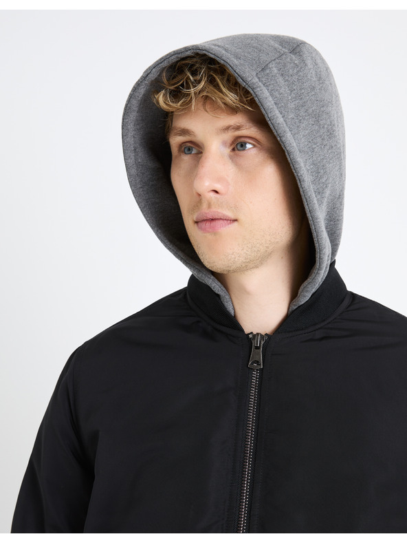 Celio Бомбер яке с качулка Fujameshoo