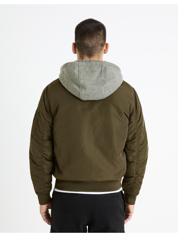 Celio Бомбер яке с качулка Fujameshoo