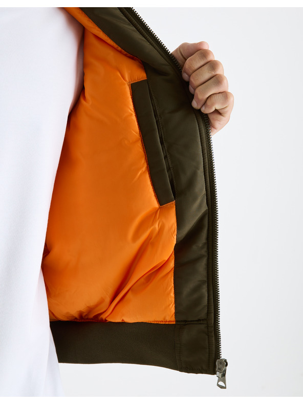 Celio Бомбер яке с качулка Fujameshoo