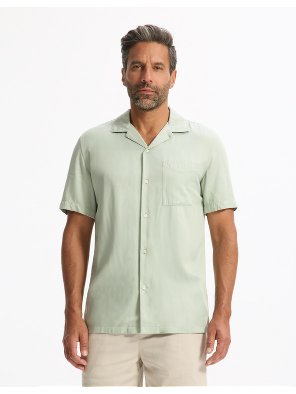 Celio Риза Lareque с къс ръкав