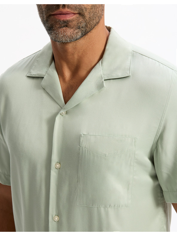 Celio Риза Lareque с къс ръкав