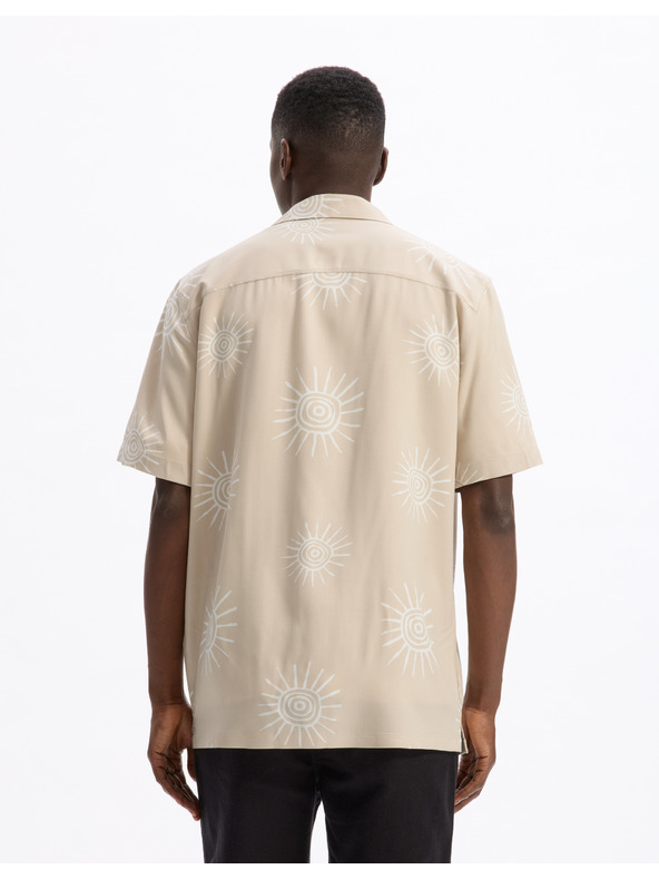 Celio Риза Lasuny с къс ръкав