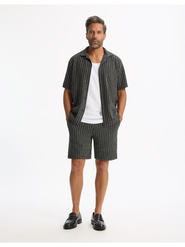 Celio Памучни шорти Gostripebm