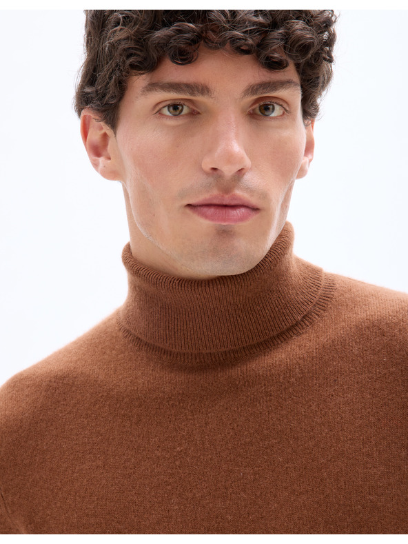 Celio Кашмирен пуловер с ролка Jehigh