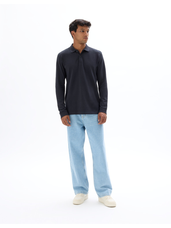 Celio Поло тениска Meoneml с дълъг ръкав